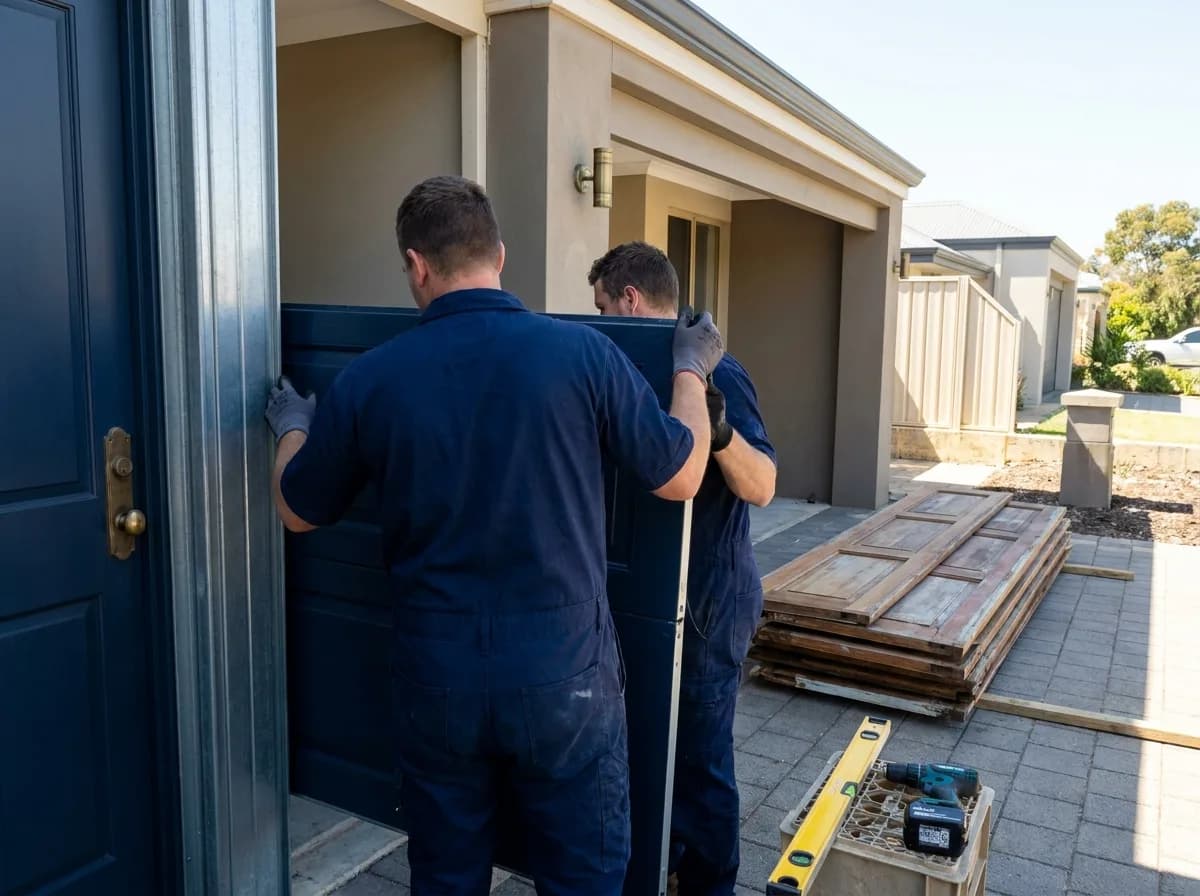 Garage Door Installation & Replacement in Perth — It starts with the opening, not the catalogue.