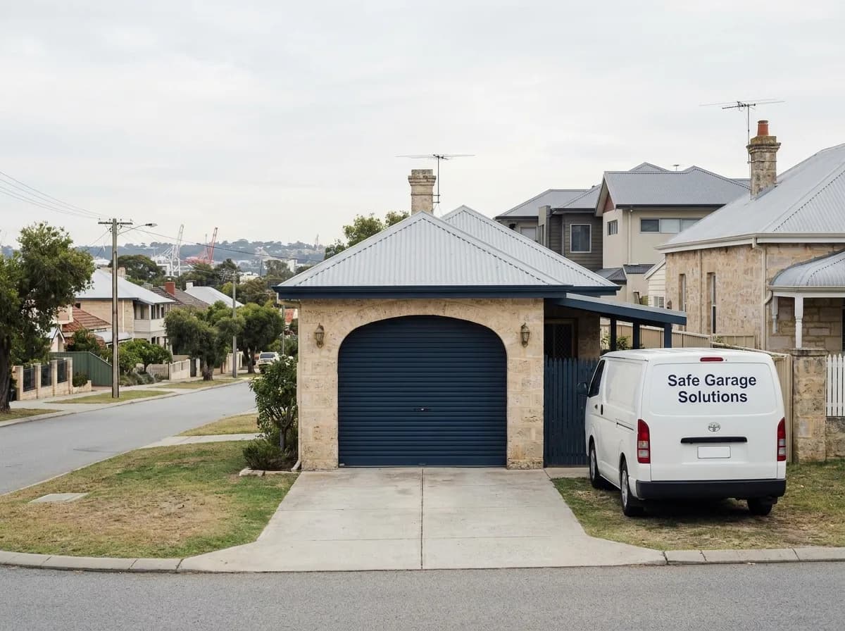Garage door service in Beaconsfield, Perth WA