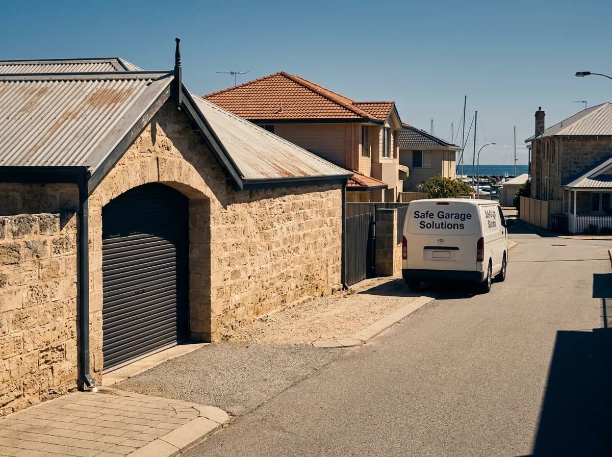 Garage door service in Coogee, Perth WA