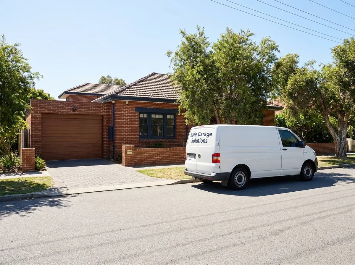 Garage door service in Menora, Perth WA