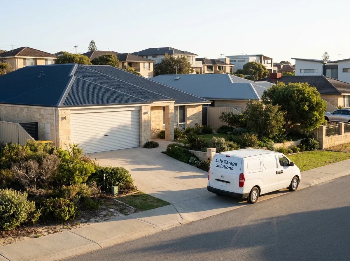 Garage door service in North Beach, Perth WA