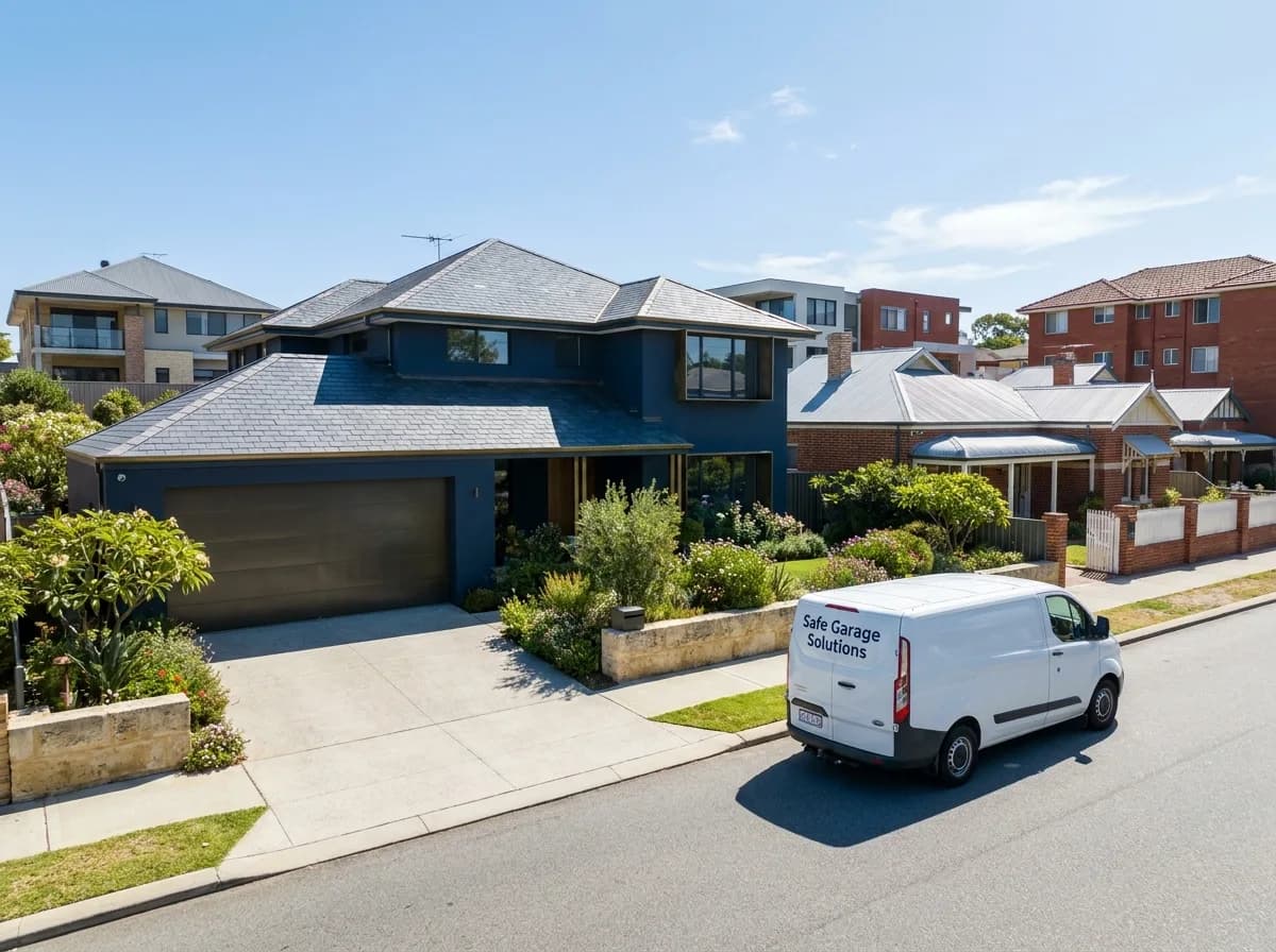 Garage door service in Subiaco, Perth WA