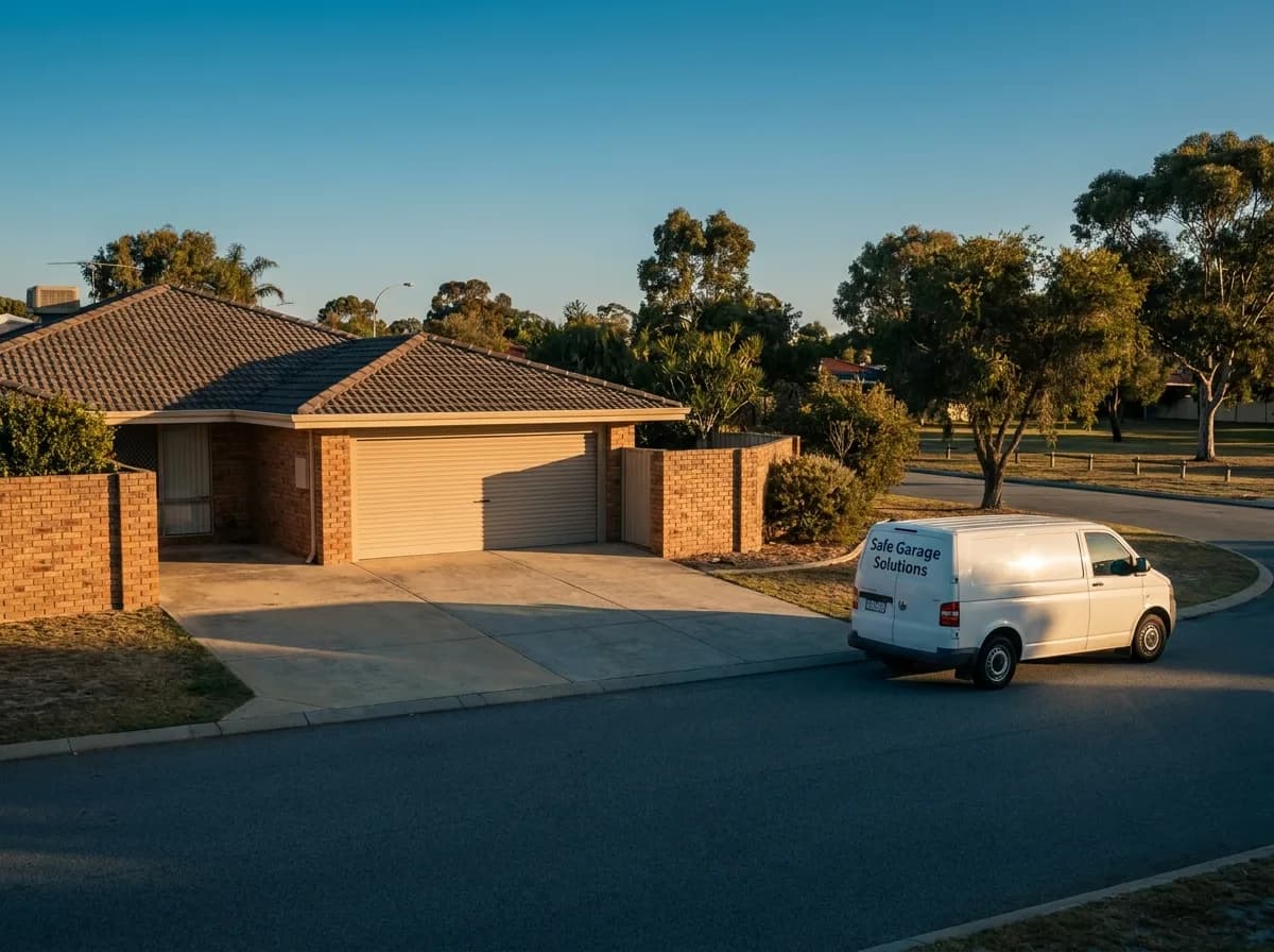 Garage door service in Ballajura, Perth WA