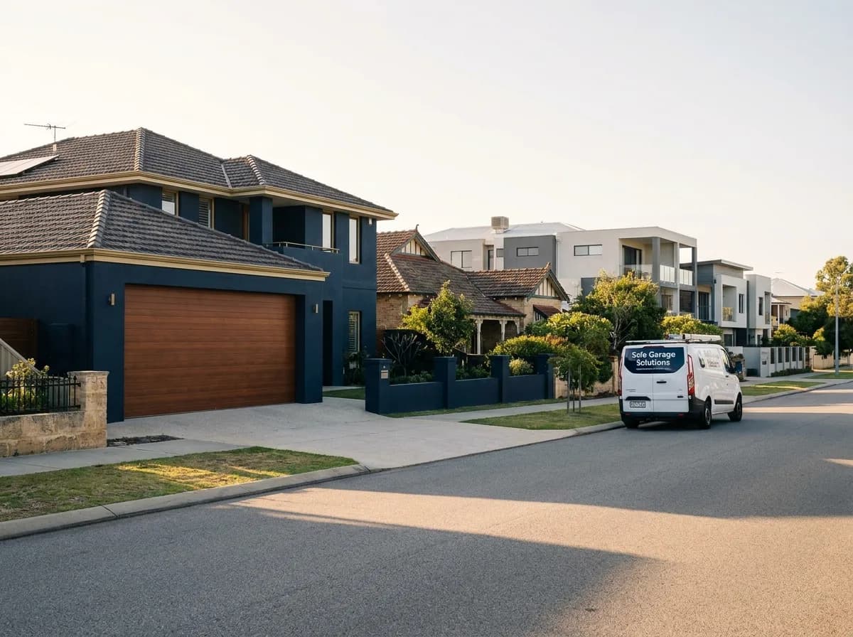 Garage door service in Claremont, Perth WA
