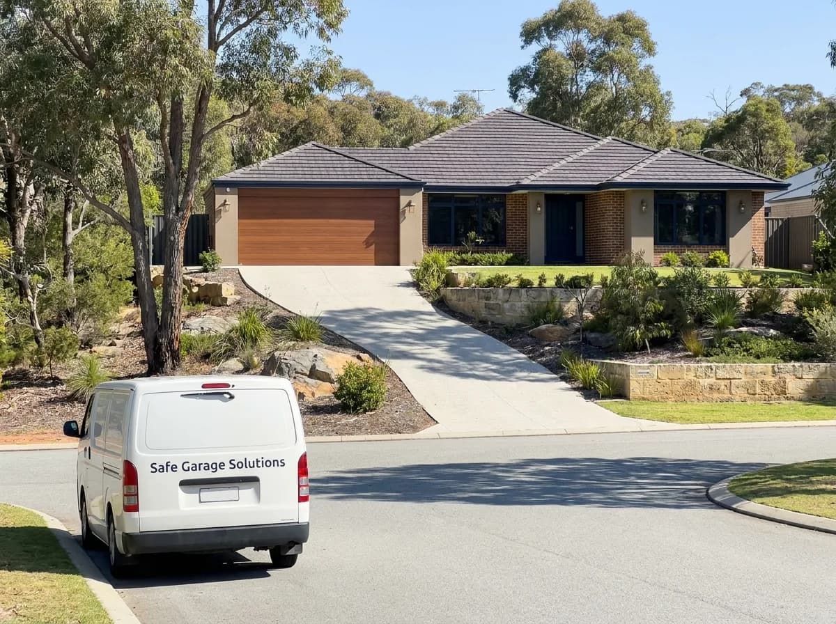 Garage door service in Lesmurdie, Perth WA