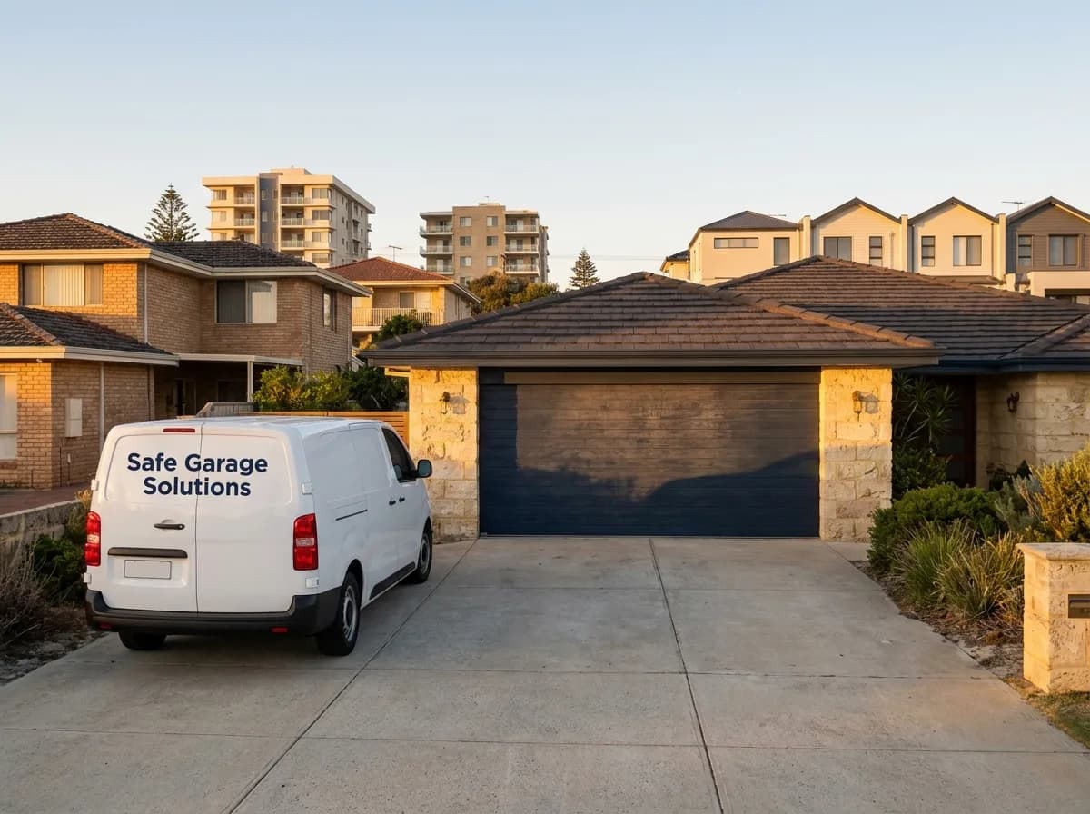 Garage door service in Scarborough, Perth WA